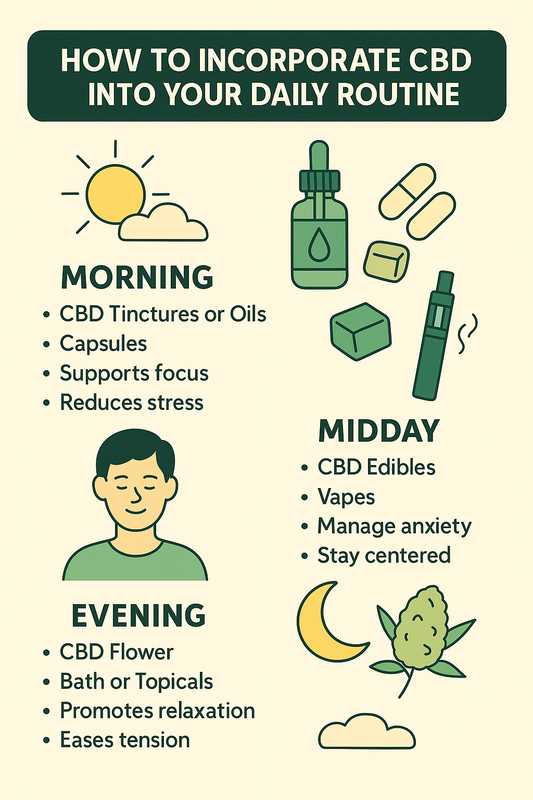How to Incorporate CBD Into Your Daily Routine?