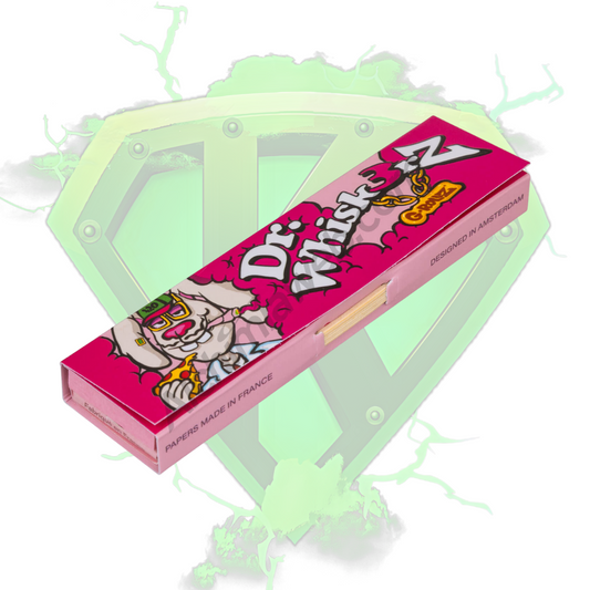 Dr. Whisk3rs Pink Rolling Papers, Tips & Poker