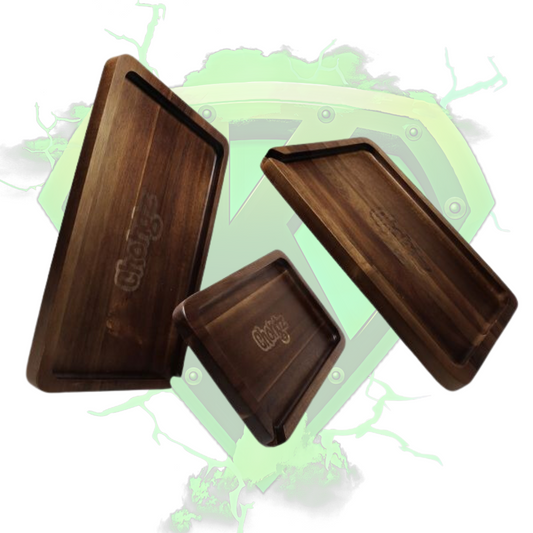 Chongz Acacia Wooden Rolling Tray