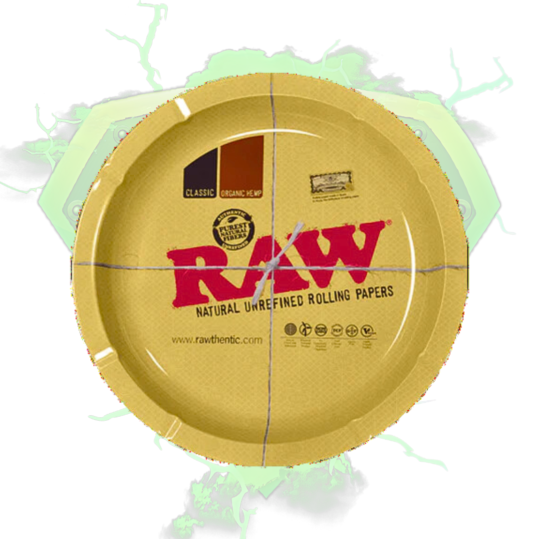 RAW 'CLASSIC' Round Rolling Tray