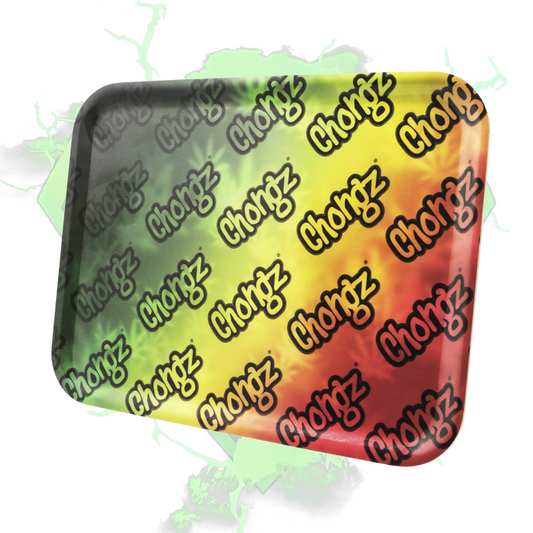 Chongz 'Rasta Leaf' Rolling Tray