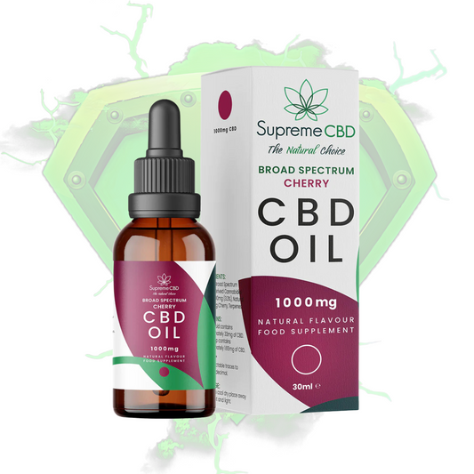 'Cherry' Broad Spectrum CBD Oil (30ml)