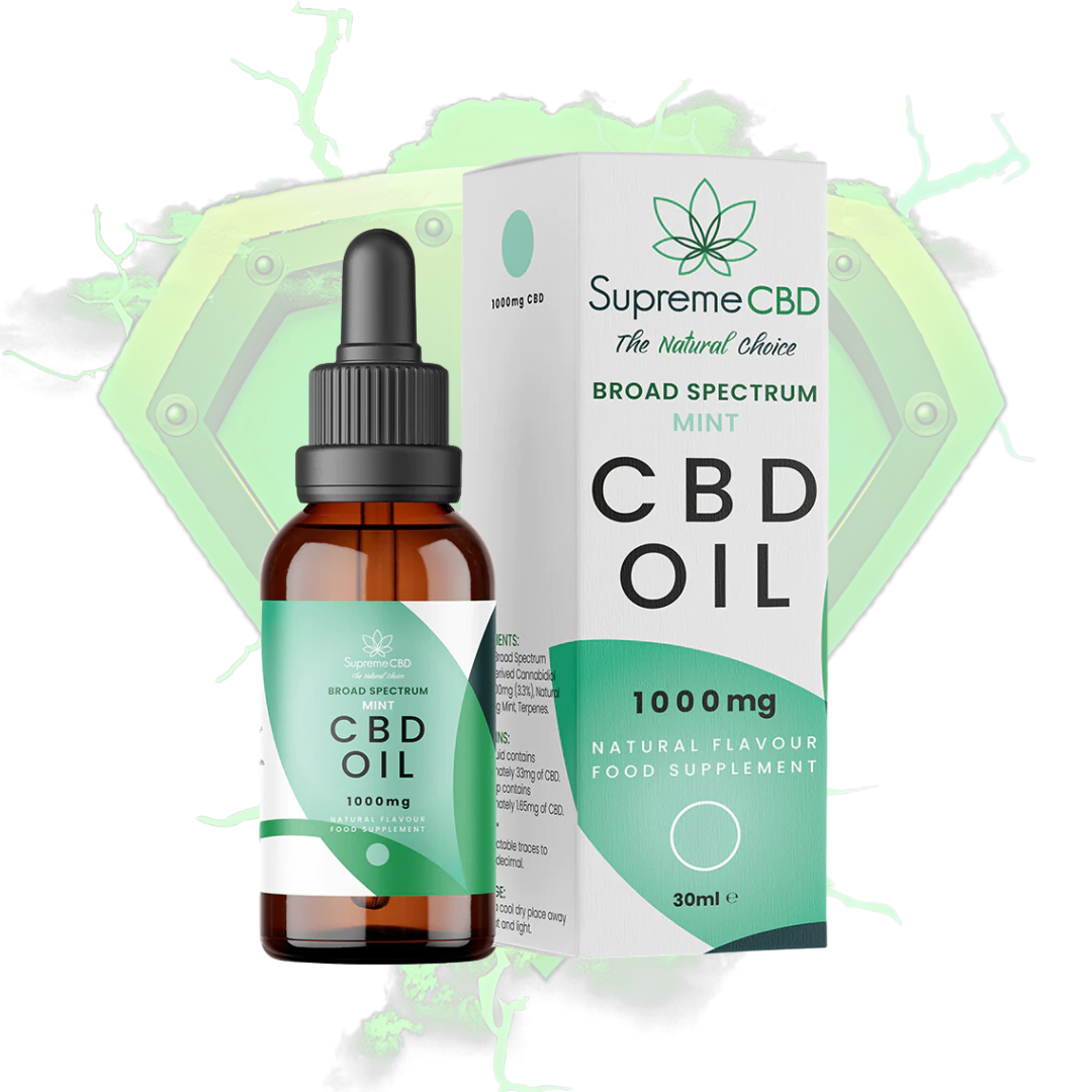 Supreme-CBD-oil-mint-1000mg-30ml-UK