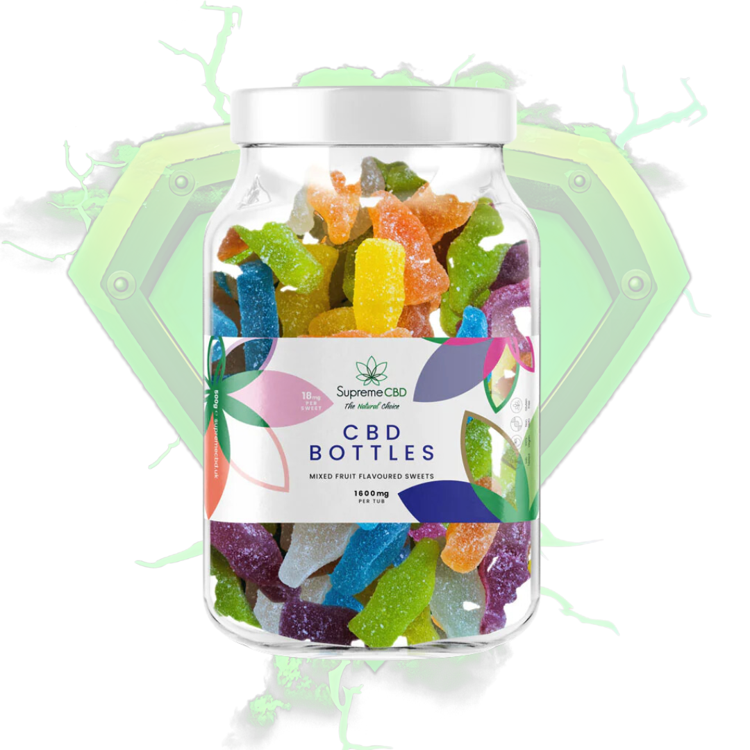 CBD Gummy Bottles (Large) - 500g