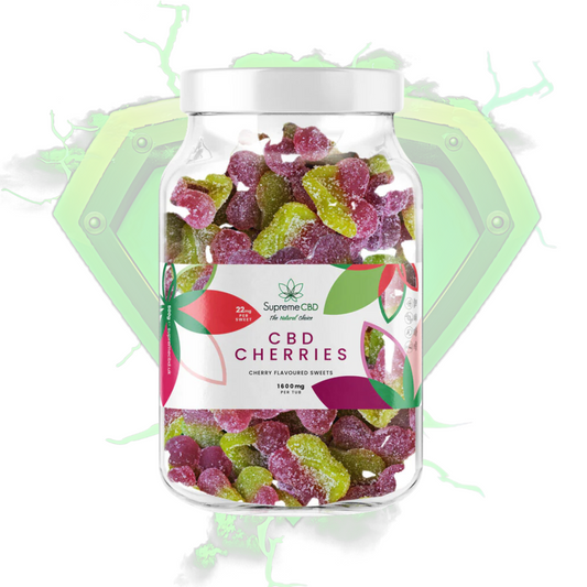 CBD Gummy Cherries (Large) - 500g