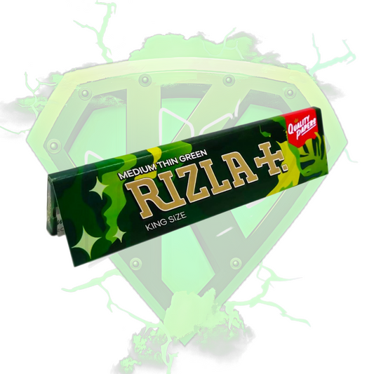 RIZLA Medium Thin Green Rolling Papers